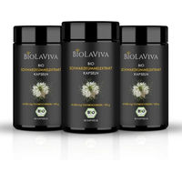 Produktbild von BIOLAVIVA Schwarzkümmelöl Kapseln Bio Vegan ohne Zusatzstoffe