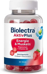 Biolectra AktivPlus Energie & Muskeln Gummis vegan zuckerfrei 180 Stück – Bild 1 von 3