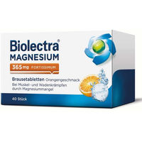 Produktbild von Biolectra fortissimum Magnesium Komplex Brausetabletten Orange