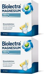 Biolectra Magnesium 150 mg Brausetabletten Zitronengeschmack vegan zuckerfrei glutenfrei – Bild 1 von 1