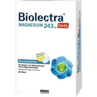 Produktbild von BIOLECTRA Magnesium 243 forte Brausetabletten Zitrone 60 Stück