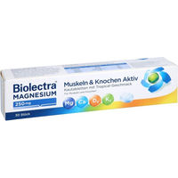 Produktbild von BIOLECTRA Magnesium 250 mg Lutschtabletten zuckerfrei laktosefrei glutenfrei 30 Stück