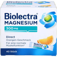 Produktbild von Biolectra Magnesium 300 mg Direct Orange Sticks 40 Stück vegan zuckerfrei laktosefrei glutenfrei