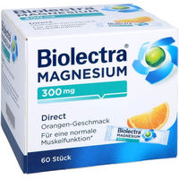 Produktbild von Biolectra Magnesium 300 mg Direct Orange Sticks 60 Stück vegan zuckerfrei laktosefrei glutenfrei
