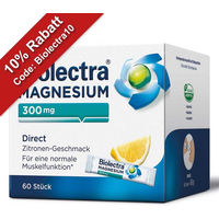 Produktbild von Biolectra Magnesium 300 mg Direct Pulver Sticks