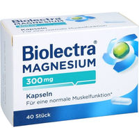 Produktbild von Biolectra Magnesium 300 mg Kapseln für Erwachsene 40 Stück