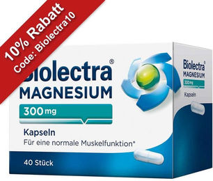 Biolectra Magnesium 300 mg Kapseln für Erwachsene – Bild 1 von 1