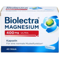 Produktbild von BIOLECTRA Magnesium 400 mg Kapseln 40 Stück