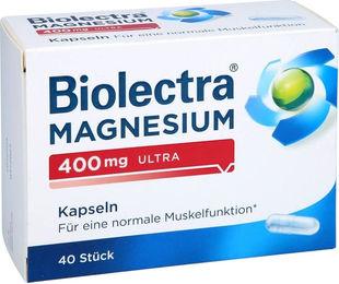 Biolectra Magnesium 400 mg Oxid Kapseln – Bild 1 von 3