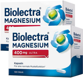 Biolectra Magnesium 400 mg Oxid Kapseln für Sportler, Senioren sowie Schwangere und Stillende – Bild 1 von 2