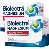 Produktbild von Biolectra Magnesium 400 mg Oxid Kapseln für Sportler, Senioren sowie Schwangere und Stillende