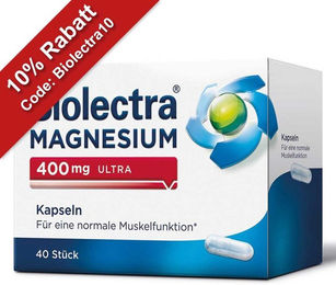 Biolectra Magnesium 400 mg Oxid Kapseln vegan – Bild 1 von 1