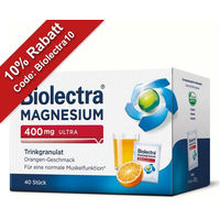 Produktbild von Biolectra Magnesium 400 mg Oxid Pulver 180 Stück
