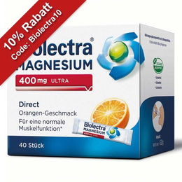 Biolectra Magnesium 400 mg Oxid Sticks für Sportler sowie Schwangere und Stillende – Bild 1 von 1