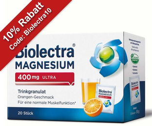 Biolectra Magnesium 400 mg Pulver für Sportler und Senioren – Bild 1 von 1