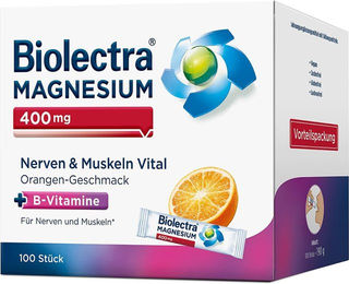 Biolectra Magnesium 400 mg Sticks 100 Stück – Bild 1 von 1