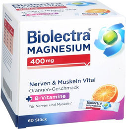 BIOLECTRA Magnesium 400 mg Sticks 60 Stück – Bild 1 von 3