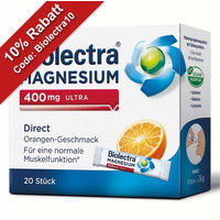 Produktbild von Biolectra Magnesium 400 mg Ultra Direct Sticks für Sportler sowie Schwangere und Stillende