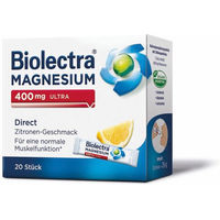 Produktbild von Biolectra Magnesium 400 mg Ultra Direct Sticks vegan zuckerfrei laktosefrei glutenfrei 20 Stück