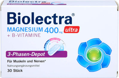 Biolectra Magnesium 400 mg ultra Tabletten 30 Stück – Bild 1 von 1