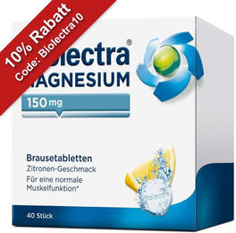 Biolectra Magnesium Brausetabletten – Bild 1 von 1