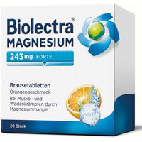 Produktbild von Biolectra Magnesium Brausetabletten Orange