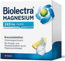 Biolectra Magnesium Brausetabletten Zitrone – Bild 1 von 1