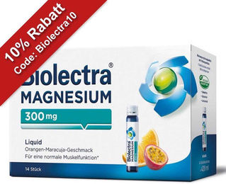 Biolectra Magnesium Citrat 300 mg Flüssig – Bild 1 von 1