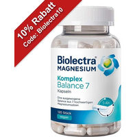 Produktbild von Biolectra Magnesium Komplex Balance Kapseln mit 400 mg Magnesium
