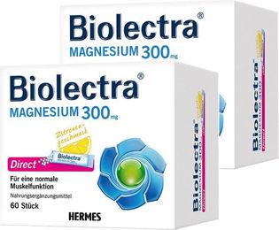 Biolectra Magnesium Oxid 300 mg Sticks vegan zuckerfrei laktosefrei glutenfrei für Sportler 120 Stück – Bild 1 von 1
