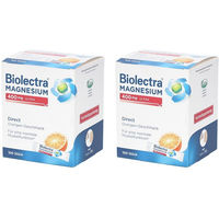 Produktbild von Biolectra Magnesium ultra Direct 400 mg Sticks Orange vegan zuckerfrei