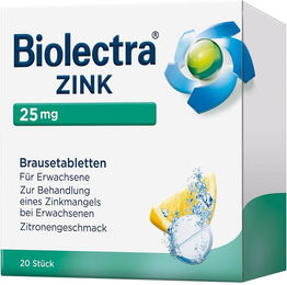 Biolectra Zink Brausetabletten für Erwachsene – Bild 1 von 1