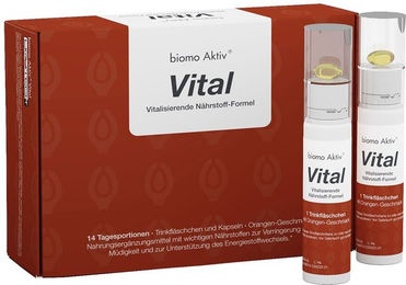 biomo Aktiv Vital Orange Kapseln glutenfrei und laktosefrei – Bild 1 von 1