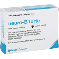Produktbild von biomo Neuro B forte B-Komplex überzogene Tabletten 100 Stück