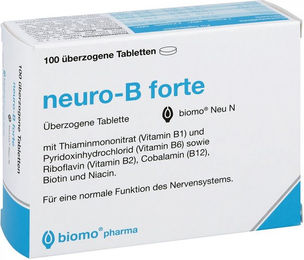 biomo Neuro B forte B-Komplex überzogene Tabletten 100 Stück – Bild 1 von 1