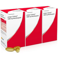 Produktbild von biomo® Omega-3 1000 mg Weichkapseln laktosefrei und glutenfrei