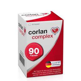 biomo pharma corlan complex mit Ubiquinol 90 Kapseln – Bild 1 von 3