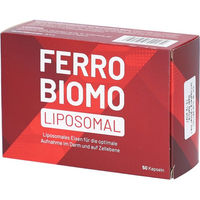 Produktbild von Biomo Pharma Ferro Biomo Liposomal Eisen Kapseln für Frauen, Männer sowie Schwangere und Stillende
