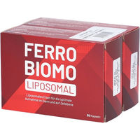 Produktbild von Biomo Pharma Ferro Biomo Liposomal Eisen Kapseln für Frauen, Männer und Schwangere & Stillende