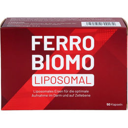 Biomo Pharma Ferro Biomo Liposomal Kapseln 50 Stück – Bild 1 von 2
