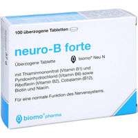 Produktbild von biomo pharma neuro-B forte B-Komplex Tabletten 100 Stück