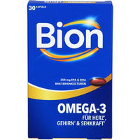 Produktbild von Bion Omega-3 Kapseln für Erwachsene 30 Stück