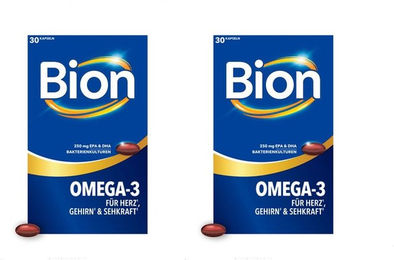 BION Omega-3 mit Bakterienkulturen Kapseln für Erwachsene – Bild 1 von 1