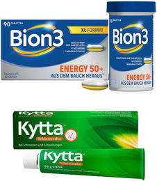 Bion3 50+ Energy Tabletten für Senioren und Erwachsene 30 Stück und Kytta Schmerzsalbe 150 g – Bild 1 von 1