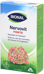 Bional Nervovit Forte Beruhigungstabletten mit Baldrian vegan – Bild 1 von 2