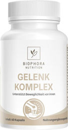 Biophora Gelenk Komplex Kapseln mit Chondroitin 60 Stück – Bild 1 von 2