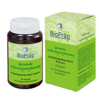 Produktbild von BioPräp Grünlippmuschel Kapseln mit Proteinen und Glucosaminoglycanen, 90 Stück