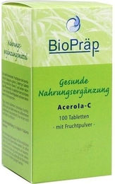 BioPräp Acerola C Lutschtabletten mit Acerola und Hagebutte 100 Stück – Bild 1 von 1