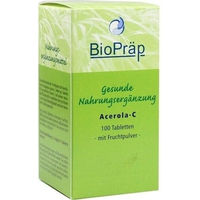 Produktbild von BioPräp Acerola C Lutschtabletten mit Acerola und Hagebutte 100 Stück