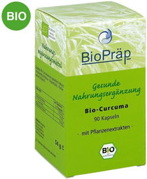 BioPräp BIO Curcuma Kapseln mit standardisiertem Extrakt bio – Bild 1 von 3